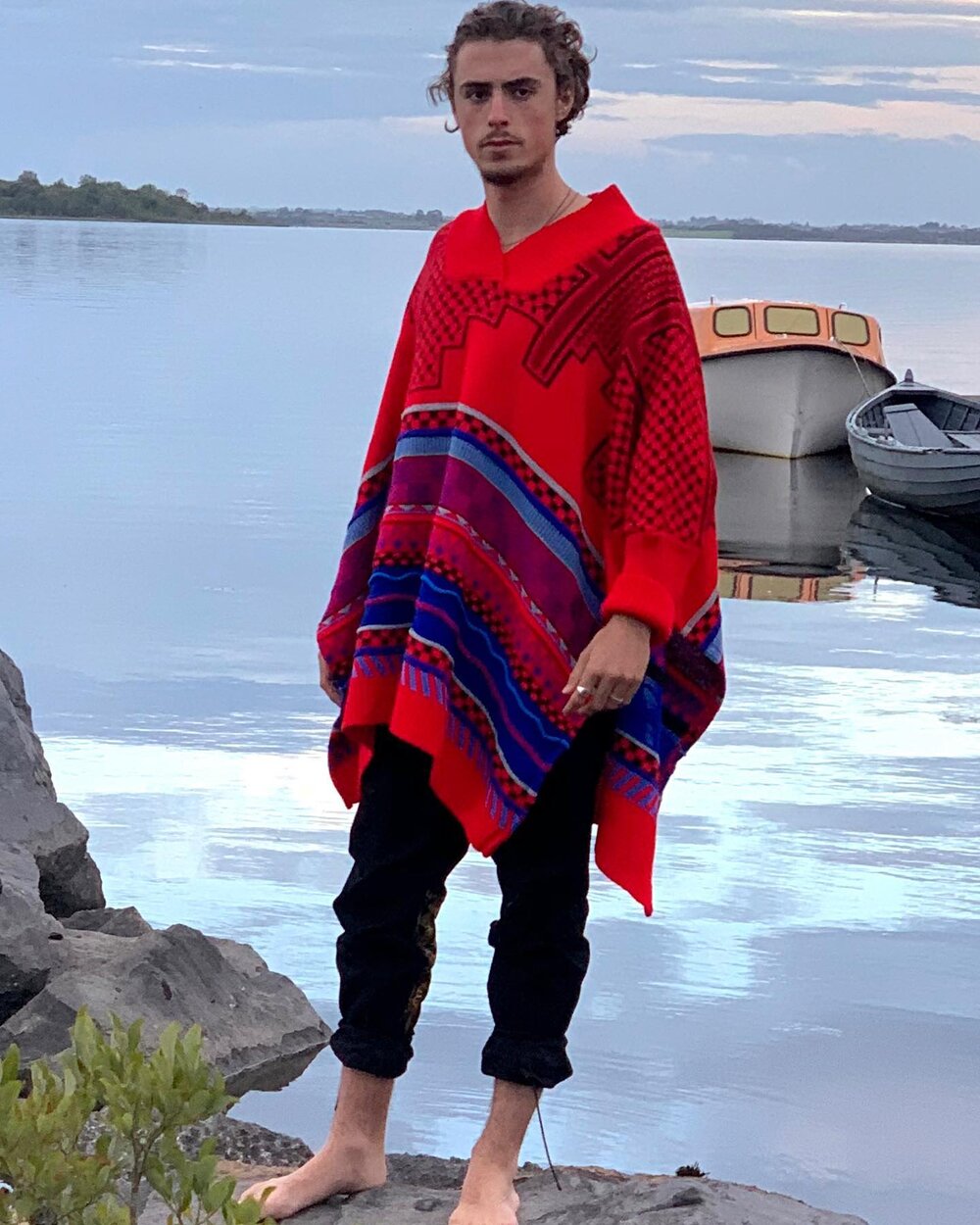 Introducing our KOKORO X ANZ Ponchos ❤️❤️❤️ #exclusive  @kokorolondon  In-store &amp; online - link in bio.  #limitededition #collaboration #madeintheuk  Model @finn.brabham #poncho #menswear