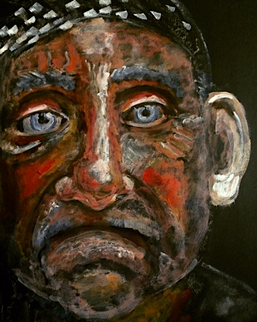Painted in a rush