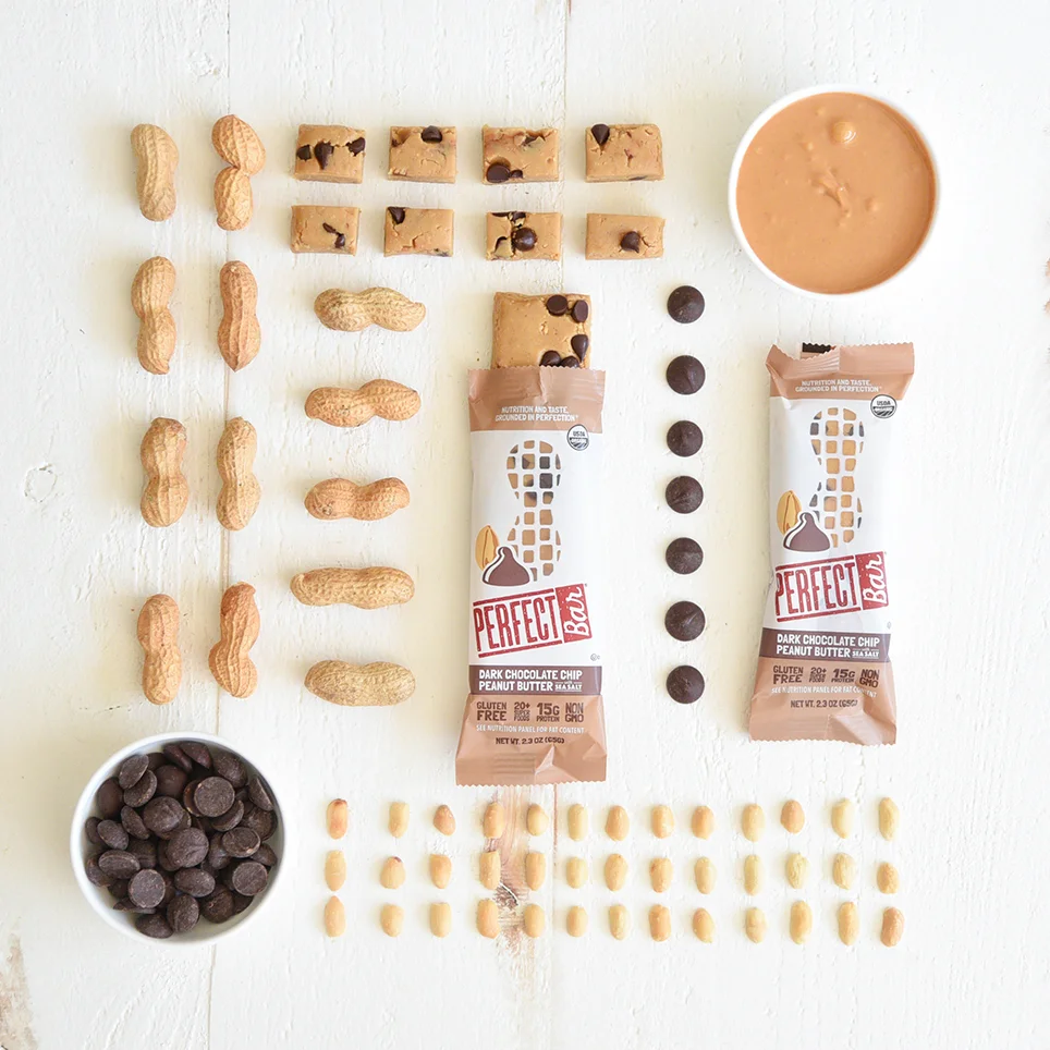 Dark Chocolate Chip Peanut Butter Perfect Bar