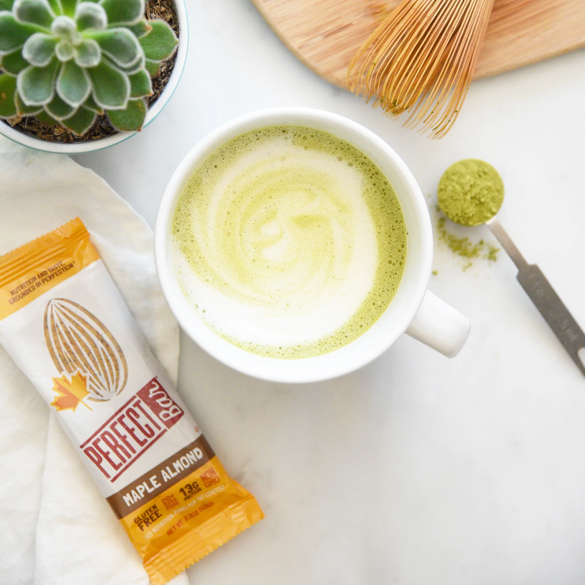 Matcha Latte for Perfect Bar