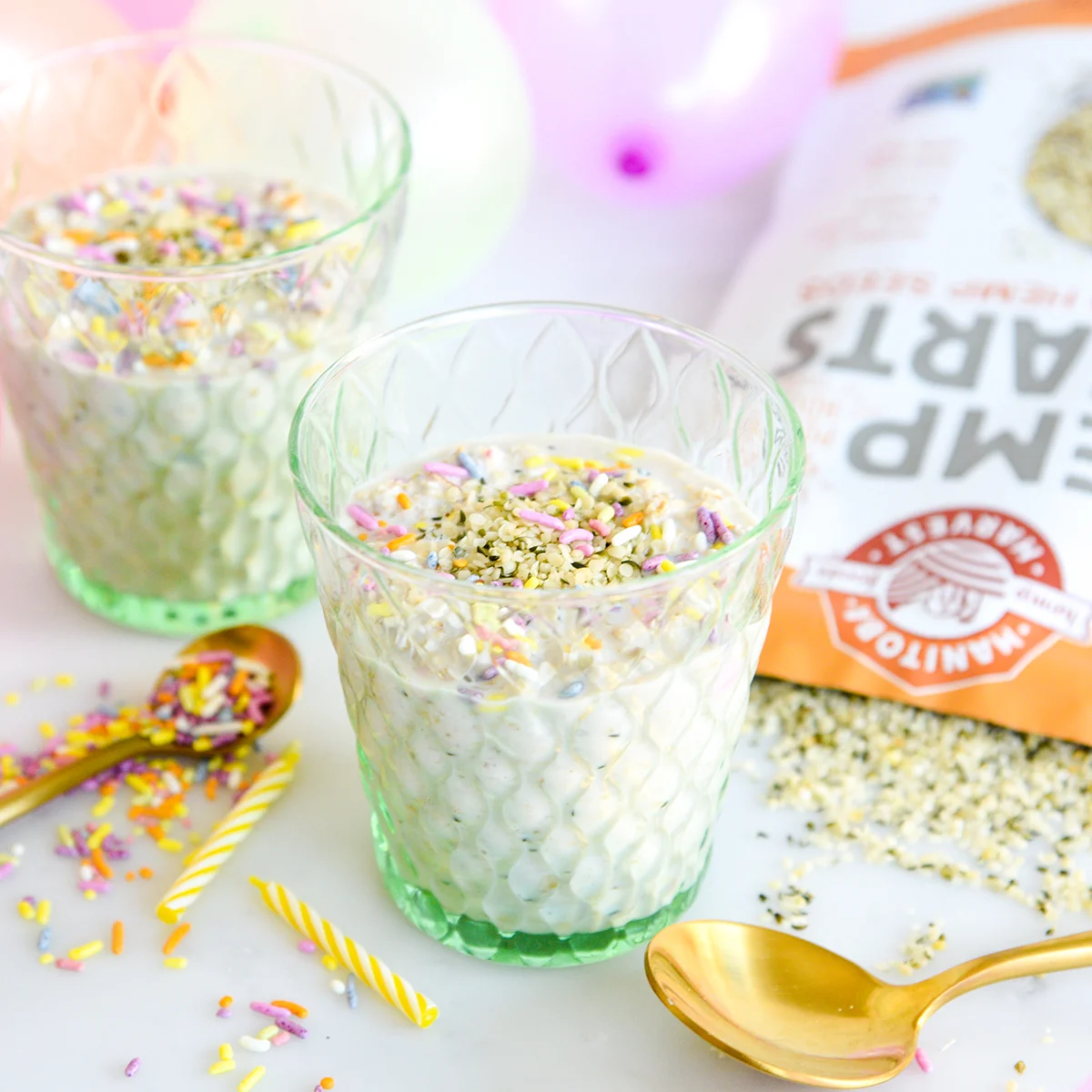 Manitoba Harvest Birthday Cake Overnight