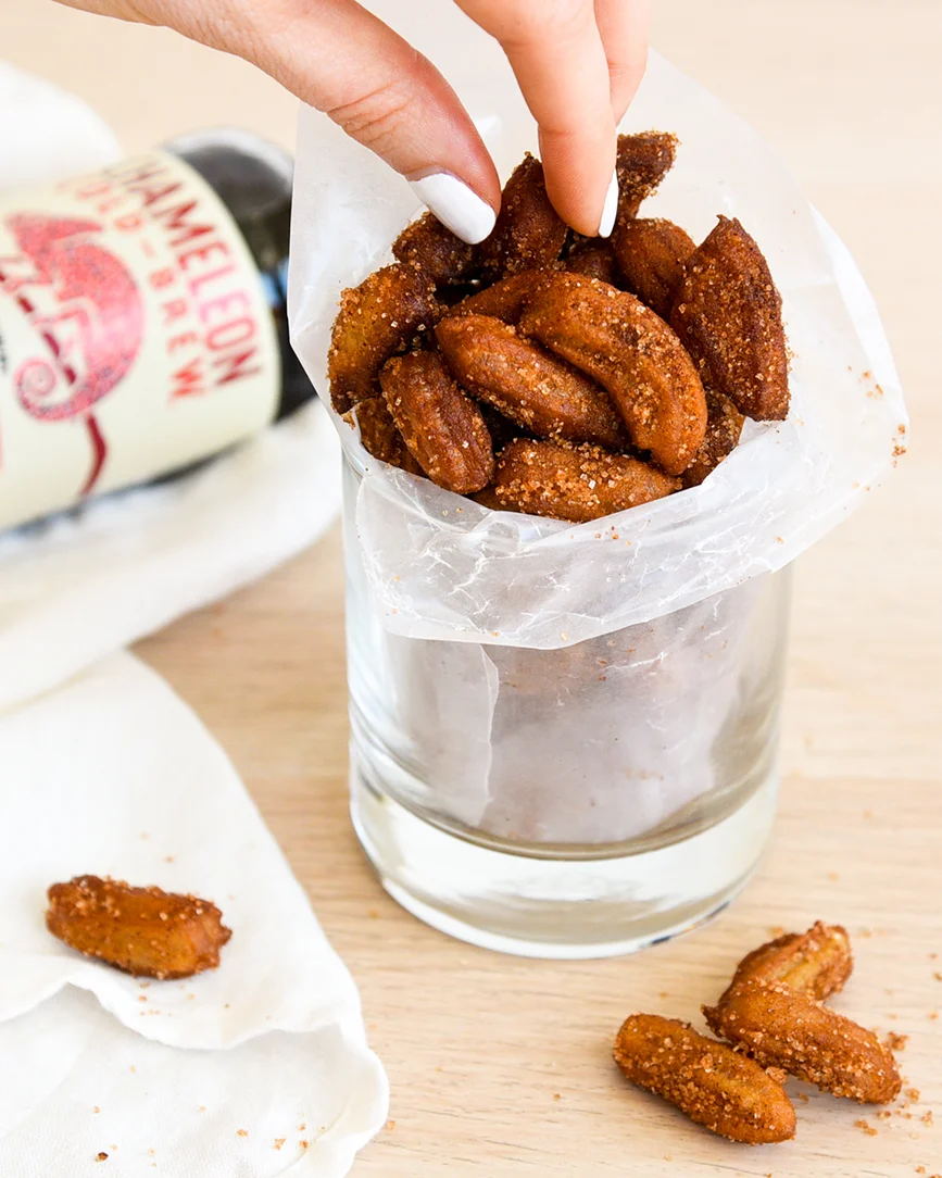 Chameleon Cold-Brew Bite-Sized Churros