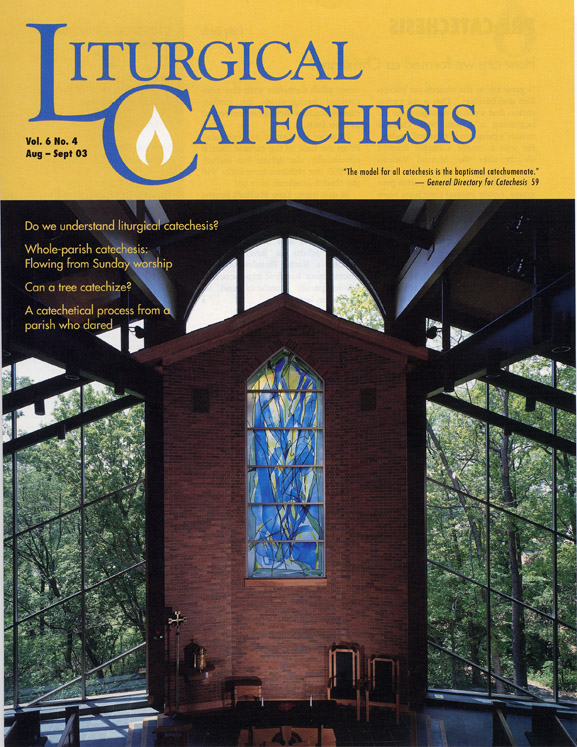 Guy Kemper featured on cover of Liturgical Catechesis magazine