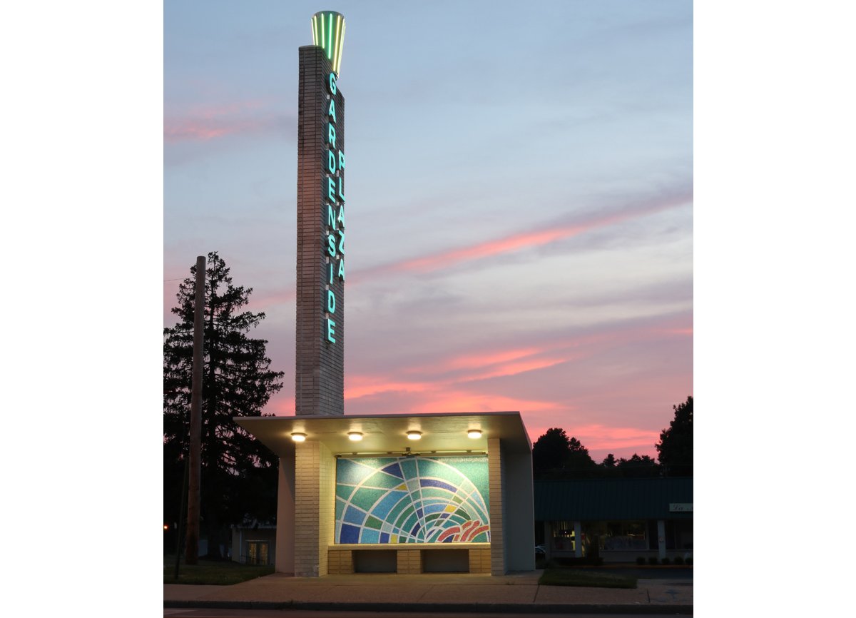 art deco bus shelter lexington ky gardenside 