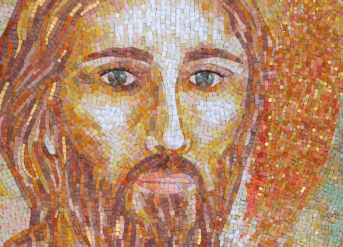 Sacré Coeur mosaic, St. Francis Heart Hospital, Tulsa, OK