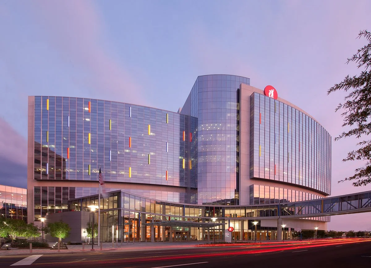 integrated architectural art for children's hospital of alabama