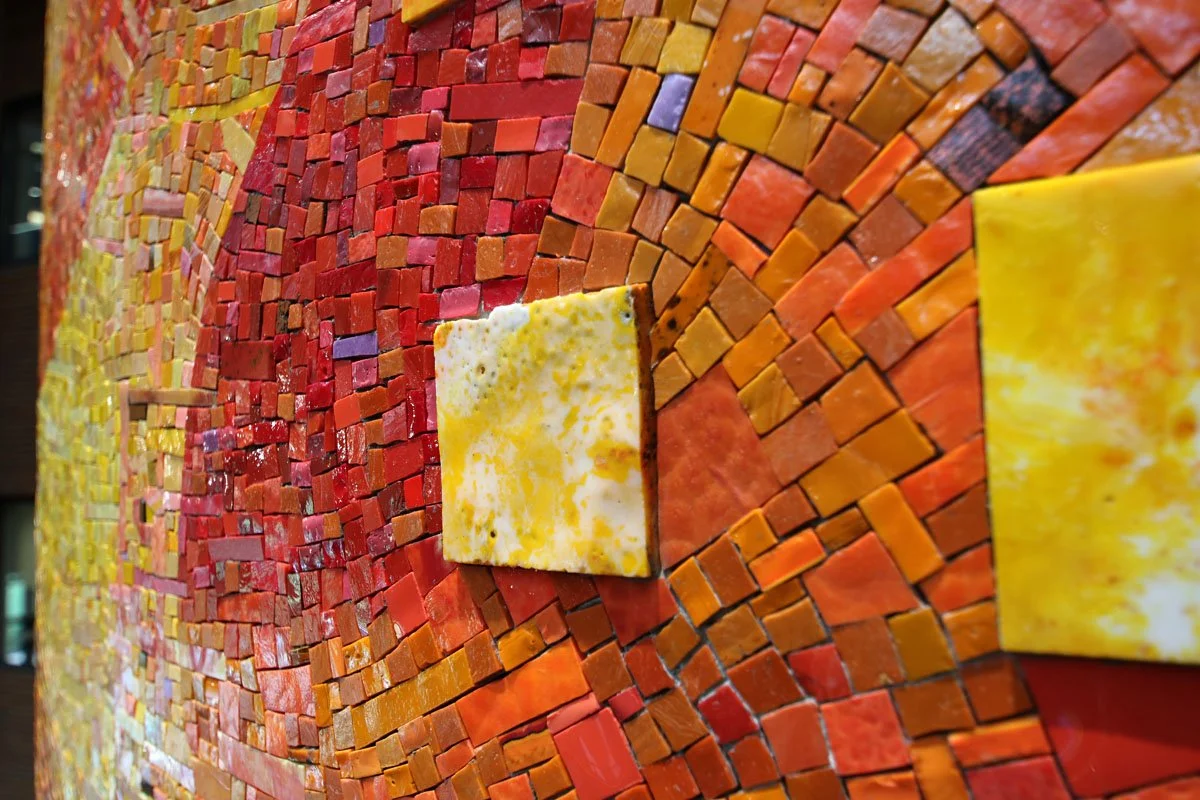 Guy Kemper mosaic art detail