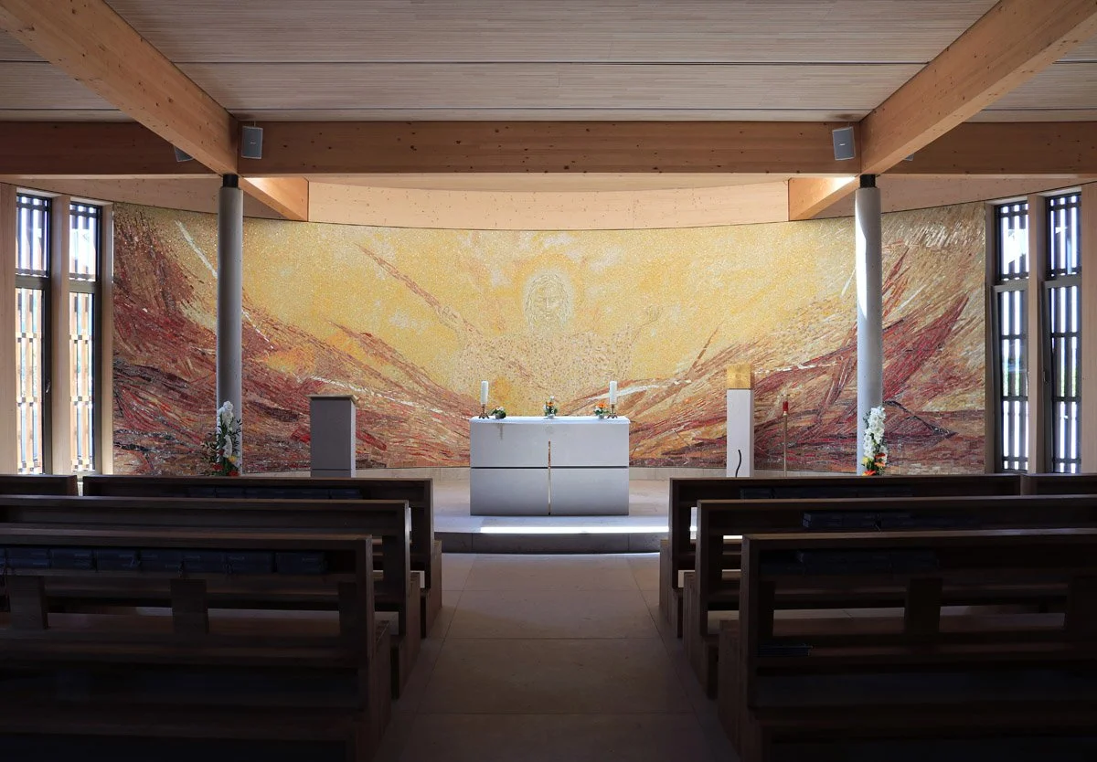 sacred mosaic art Jesus Christ guy kemper