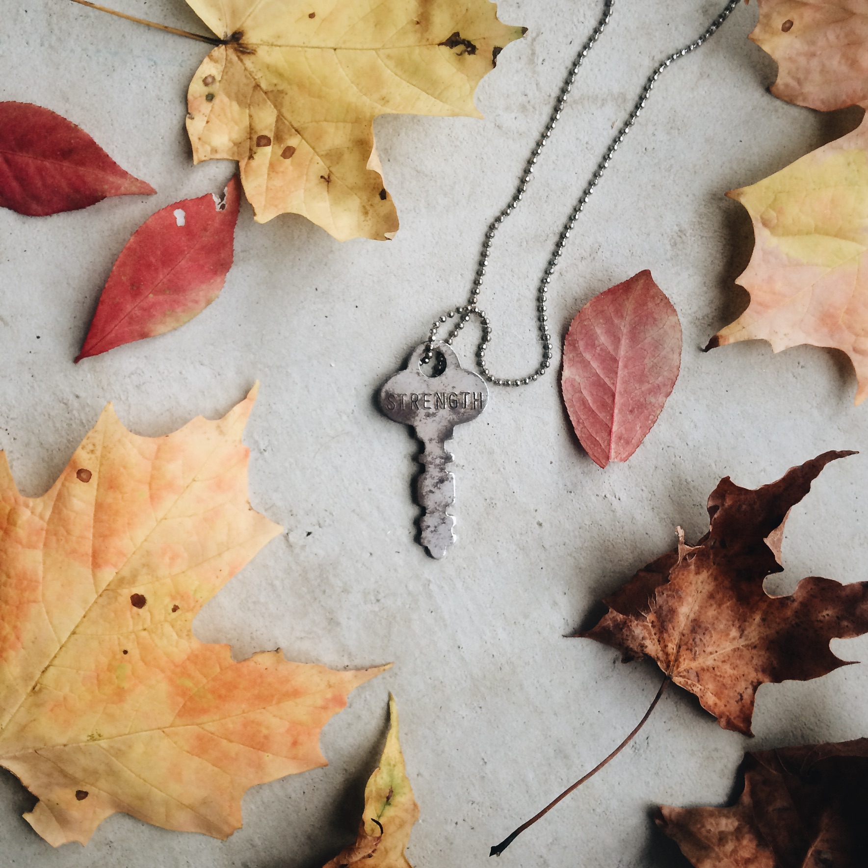 I was gifted this giving key shortly after my miscarriage as a daily reminder that when I feel weak, my strength will always come from God. In Him my hope is found. 