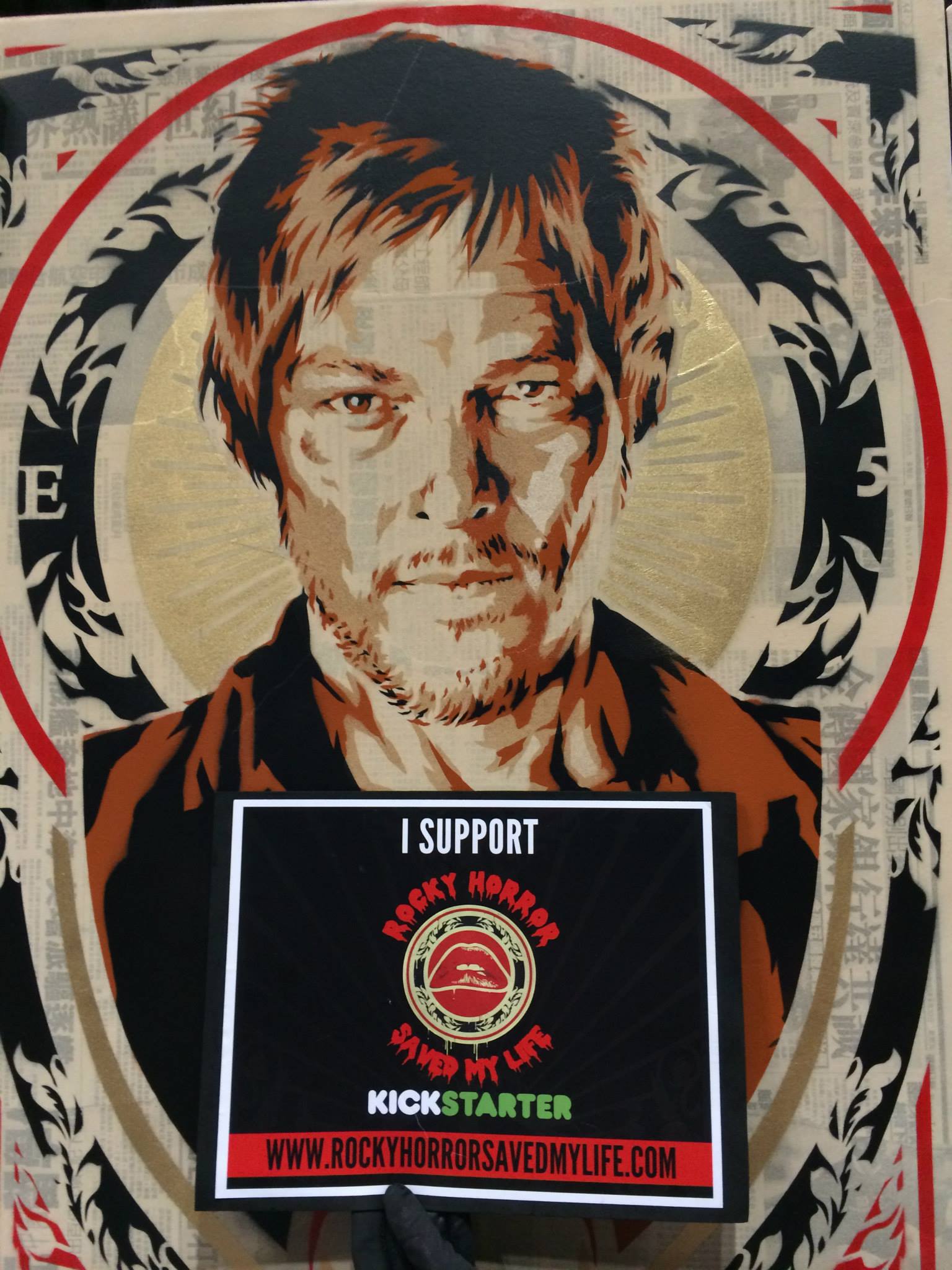 Daryl Dixon even supports RHSML (art by epyon5 )