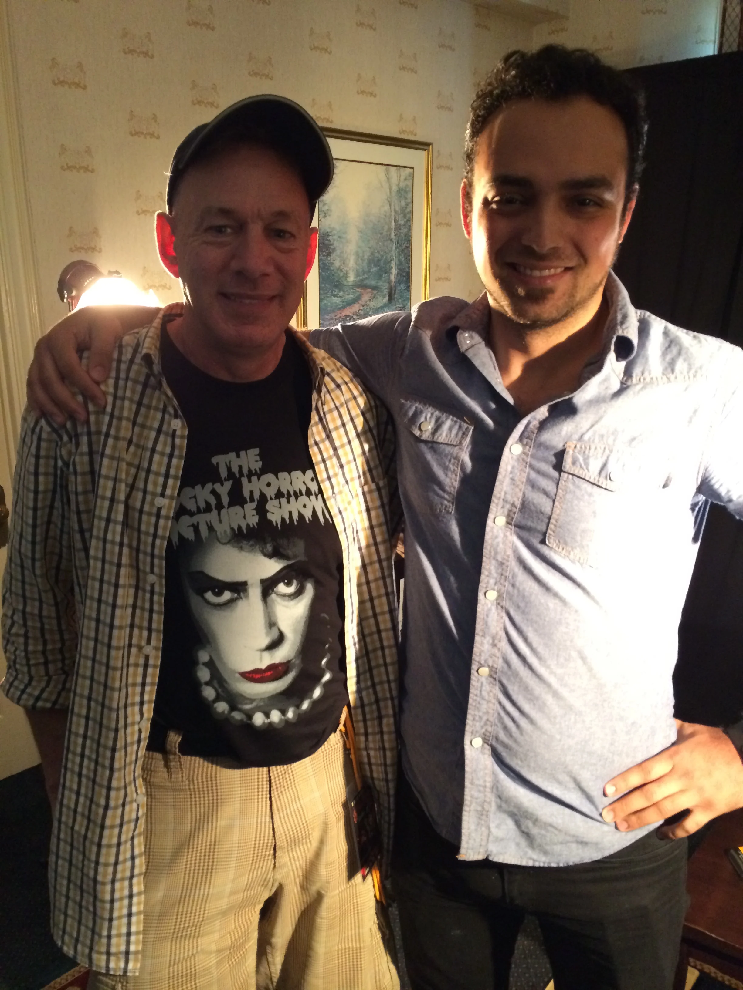 Paulie and Ted Curtis (from Barely Legal cast) at The Transylvanian Carnivale - Chicago Rocky Horror Convention hosted by Midnight Madness 
