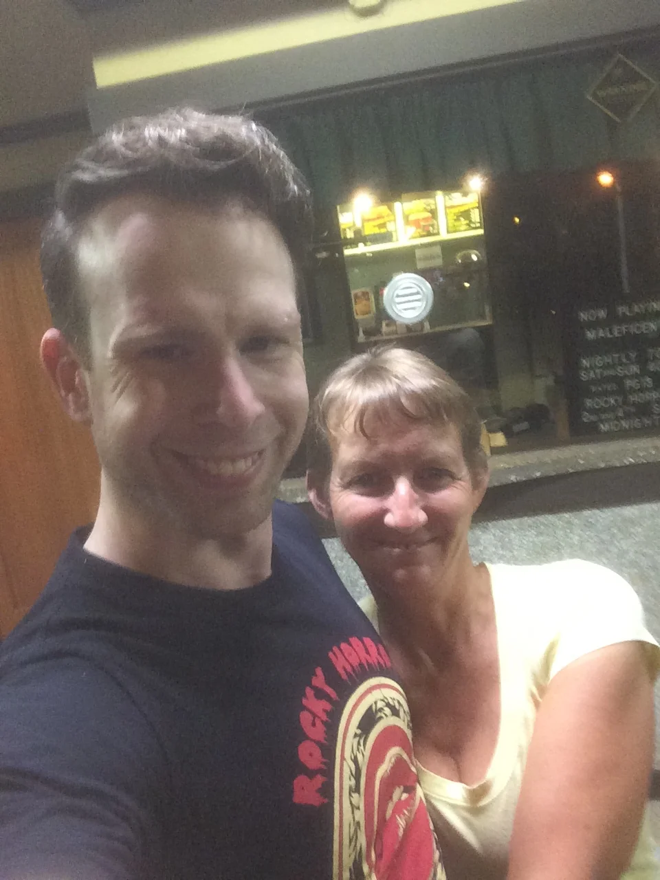 Shawn with Mama Sue during the NW Rocky Horror Palooza in Tacoma, WA