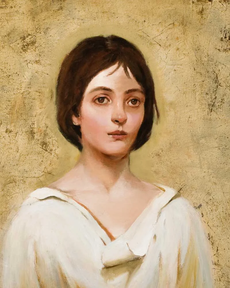 Pax Pacis after Thayer Oil on Linen 24 x 18