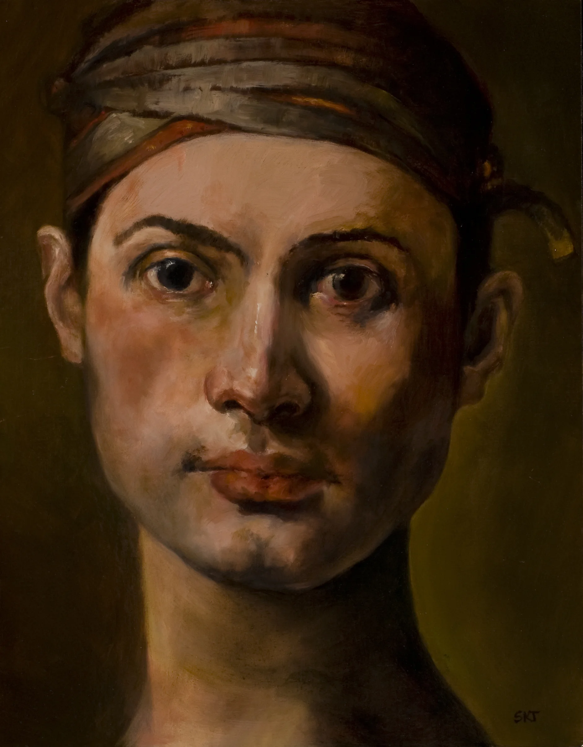 Homme after Nerdrum Oil on Panel 14 x 11