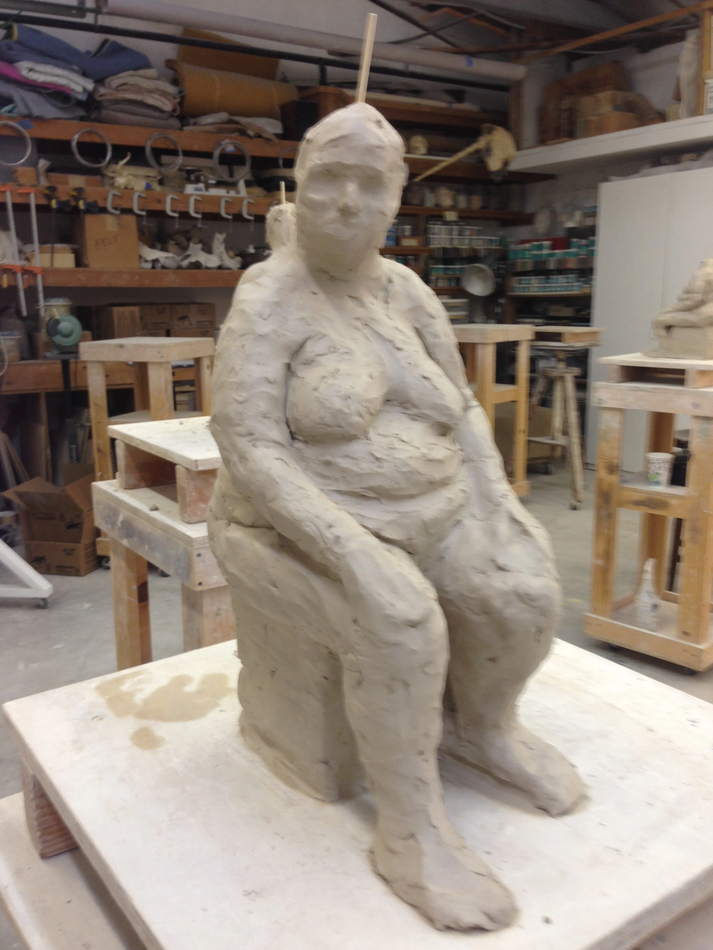 The Swimmer Water Based Clay The Start