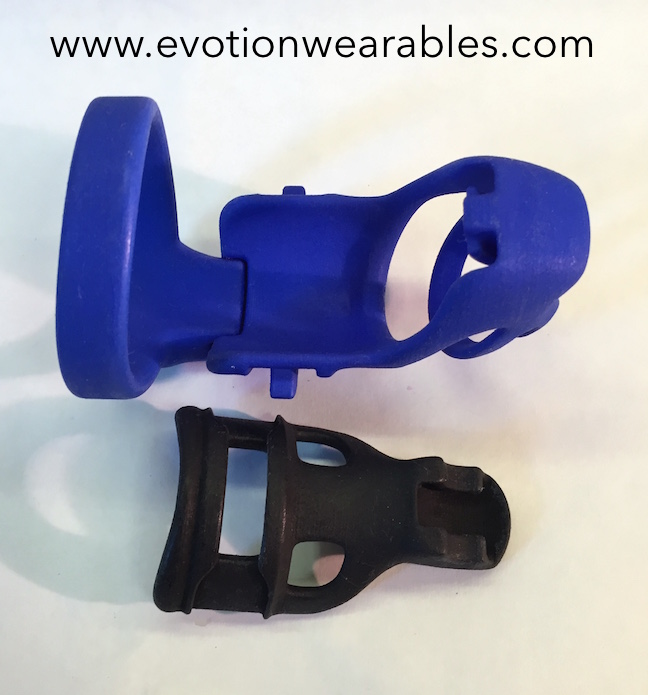 The device comes apart easily and is very easy to put on and take off.