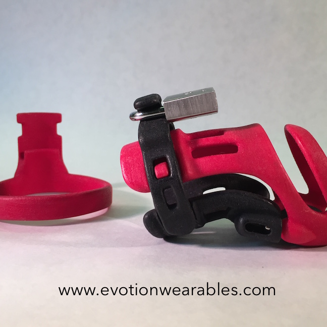 Cages that include a trapped piercing can be worn just as securely without the base ring.