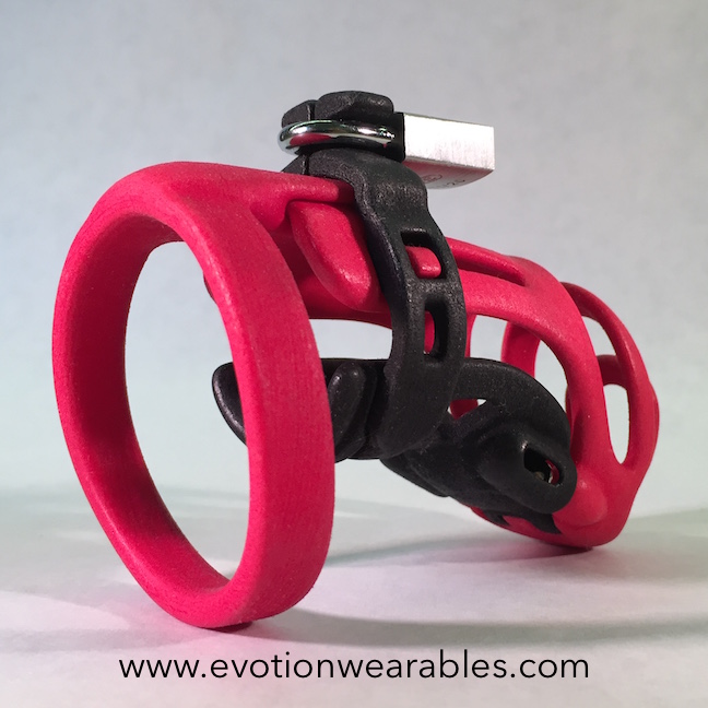 The base ring can be any size you like, and any distance from the body of the device that you prefer.