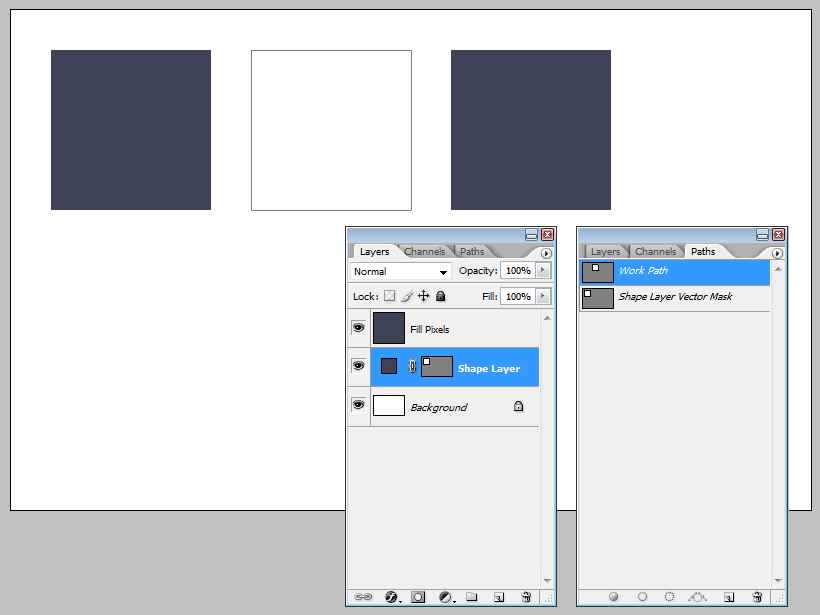 Creating a basic Shape in Photoshop | louisagallie.com