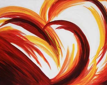 heart on fire