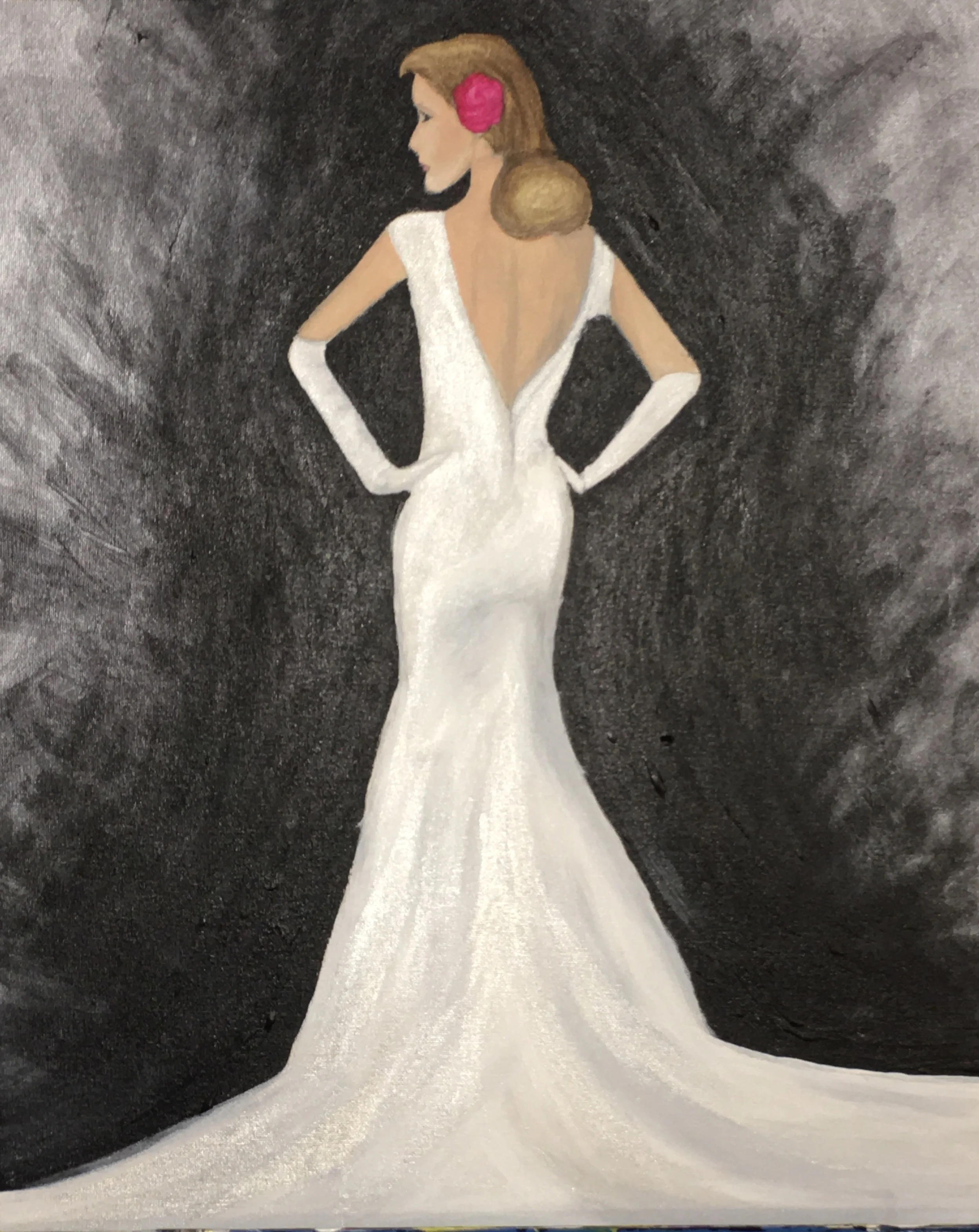 Lady in White
