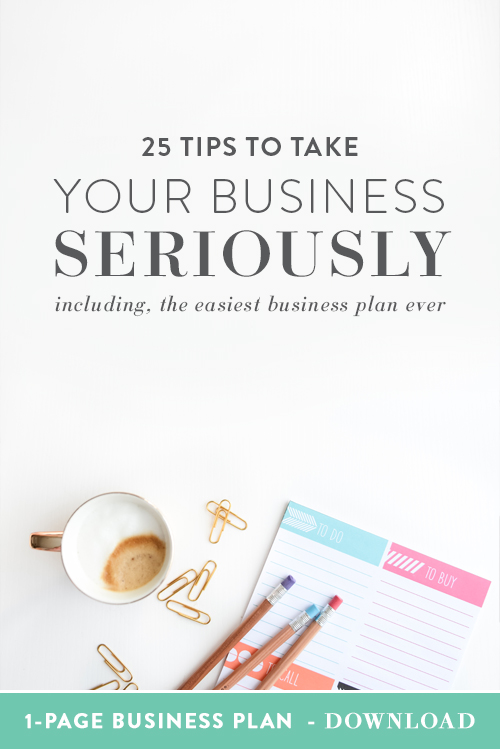 25 Tips To Take Your Business Seriously Boss Project