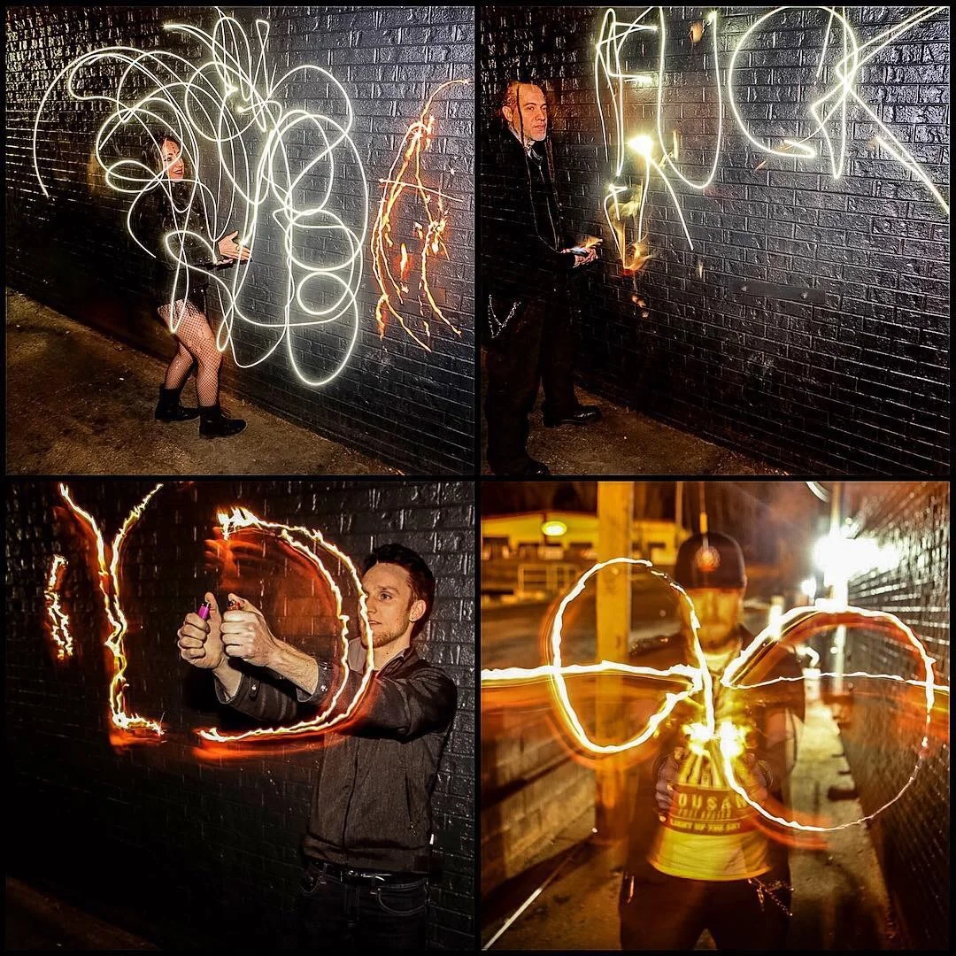 Post Knoxville gig photo shoot Photo credit: Max Sequeira