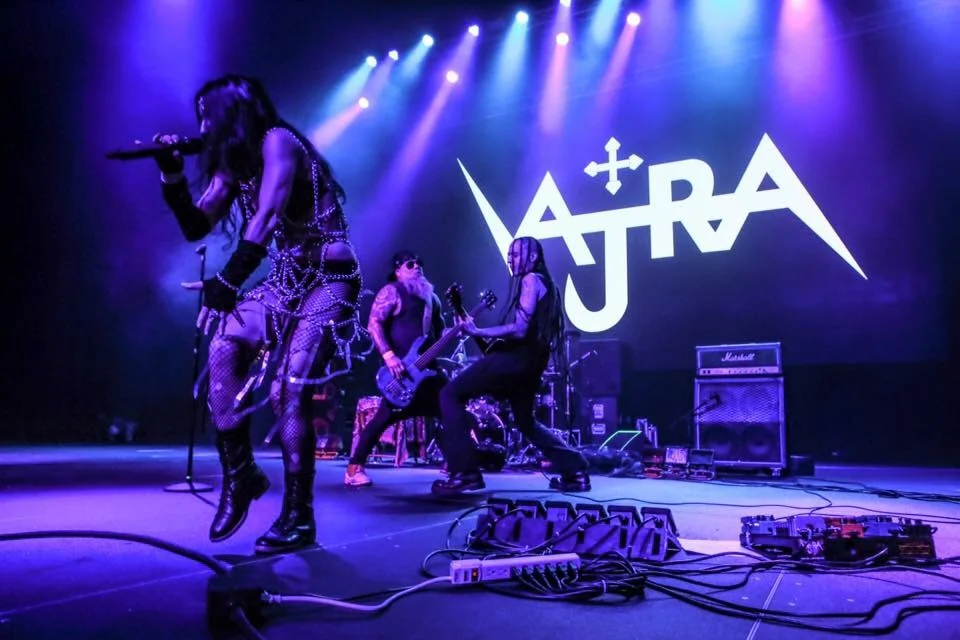 Shredding some strings and shedding some skin at The Bomb Factory. Photo credit: Max Sequeira