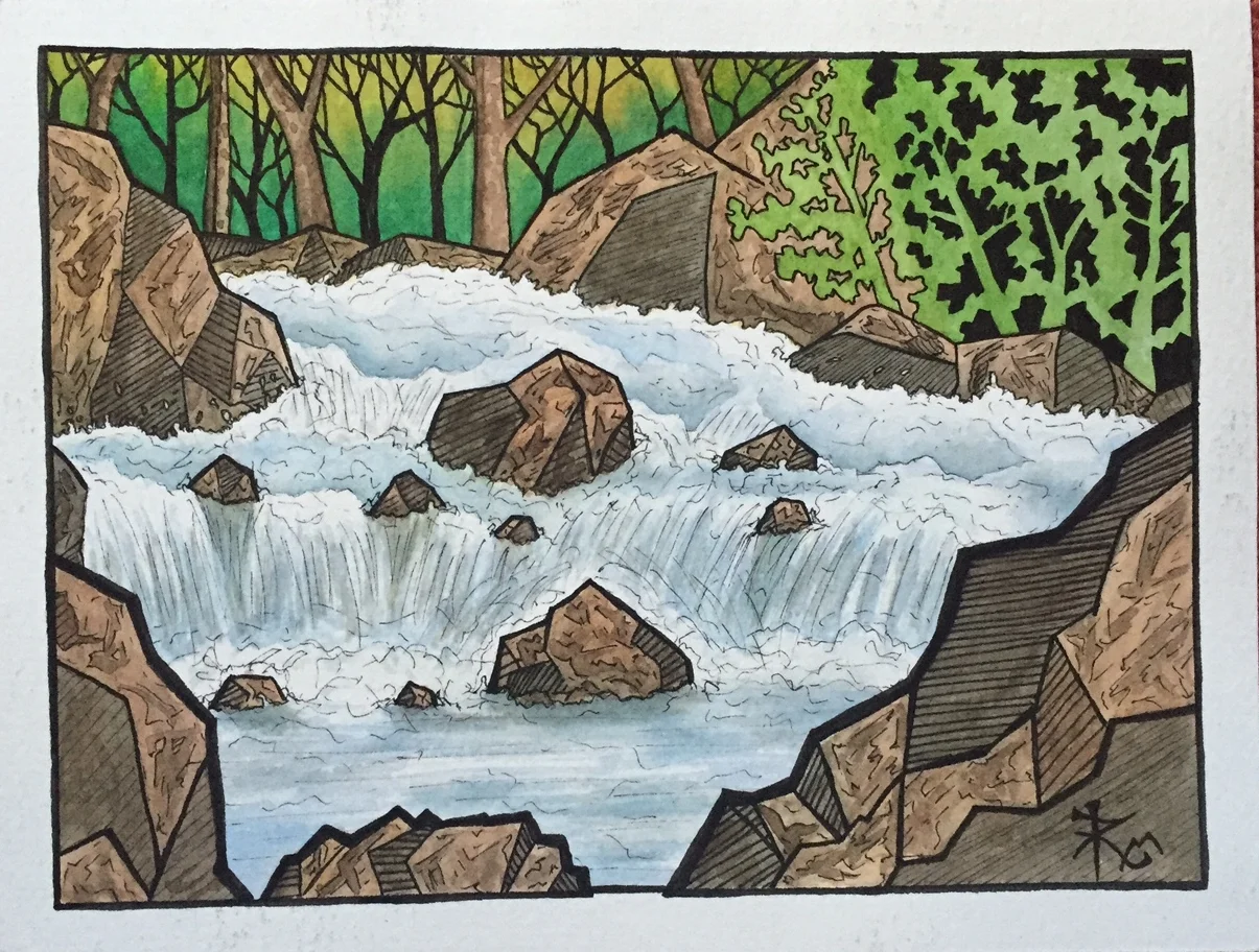 the falls