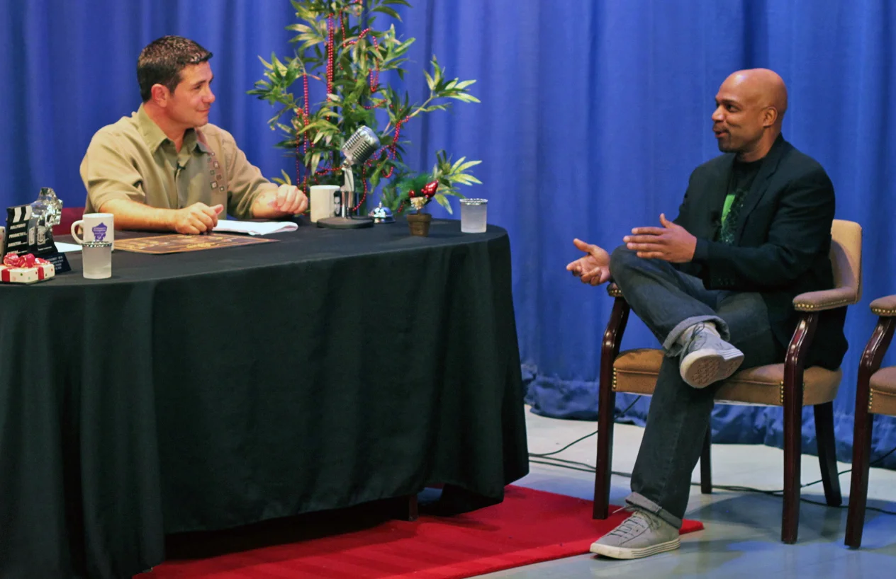 Johnny P talks with actor Haywood Nelson (Hit TV Show "Whats Happening") Oct 27, 2011 Pre-recorded Christmas Show