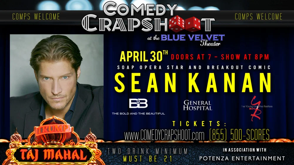 Sean Kanan at the Comedy Crapshoot