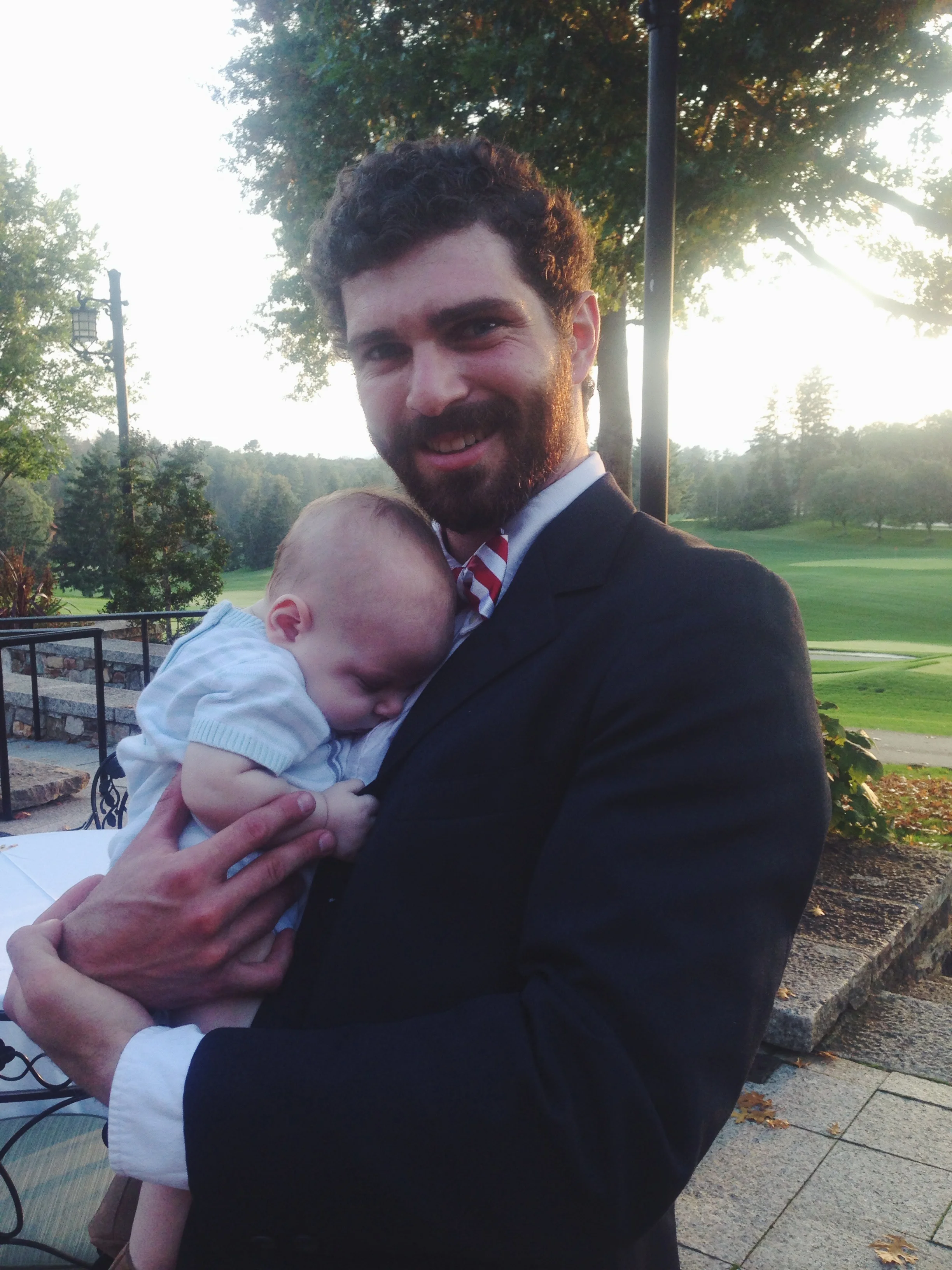 Thank you Mr. Adam for babysitting!!