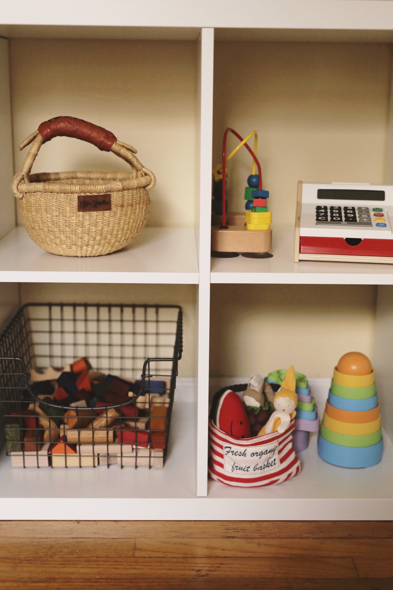 basket to keep toys