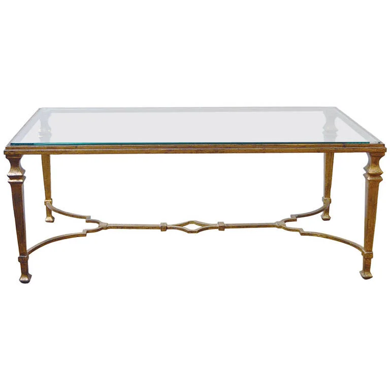 Maison Ramsay Gilded Iron Cocktail Table $12,500