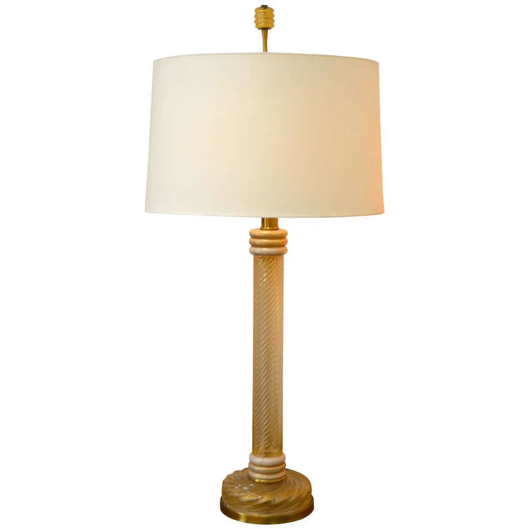 Barovier and Toso Column Table Lamp $4,900