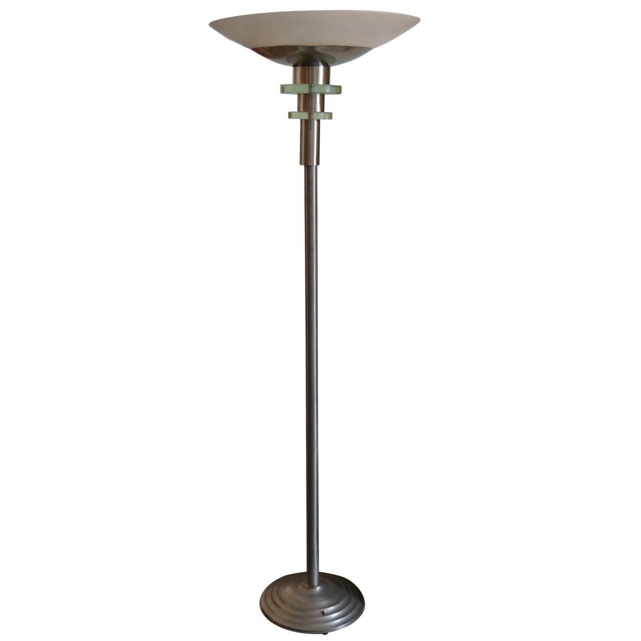Atelier Jean Perzel Torchiere with Alabaster Shade $12,500