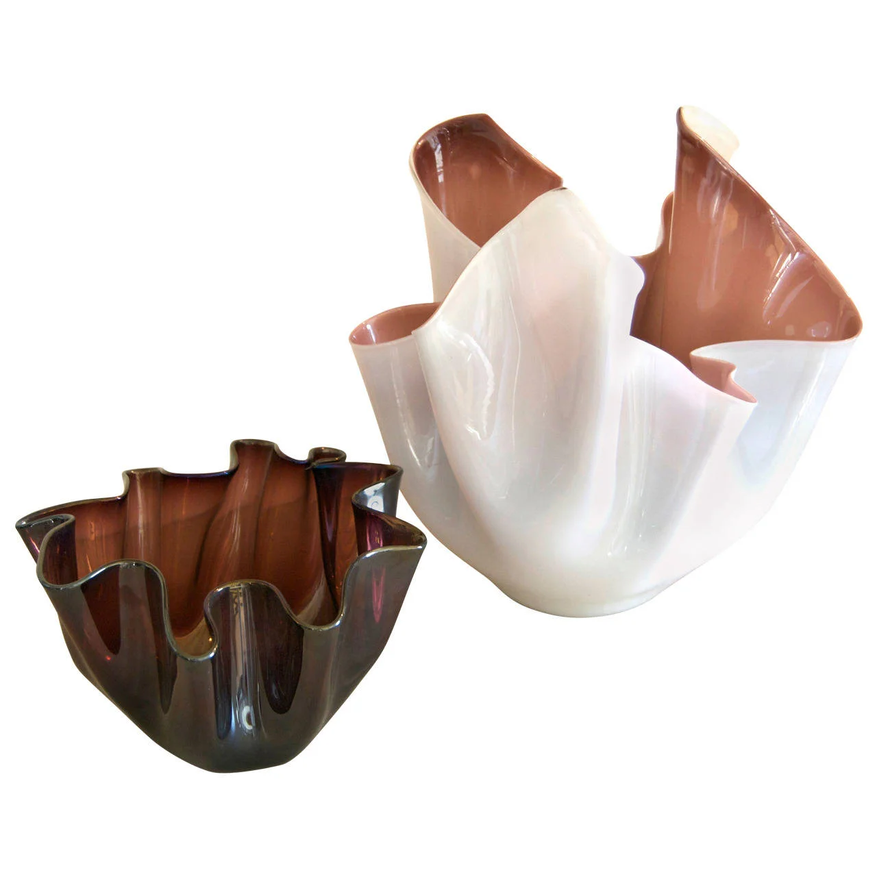 Fulvio Bianconi for Venini Handkerchief Vases $6,900