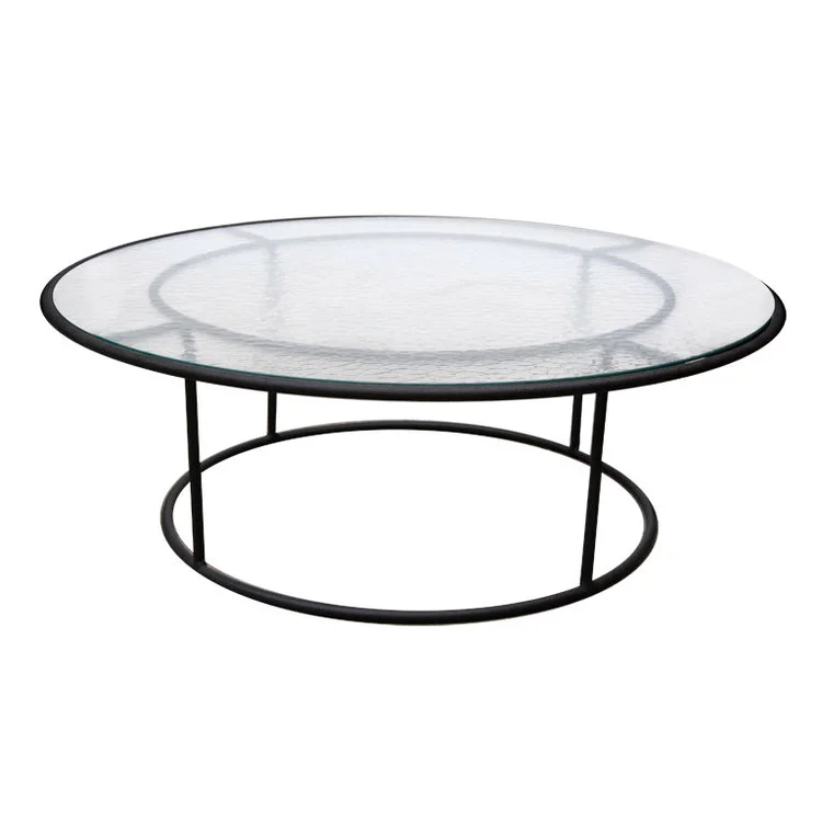 Walter Lamb Large Bronze Outdoor Cocktail Table POR