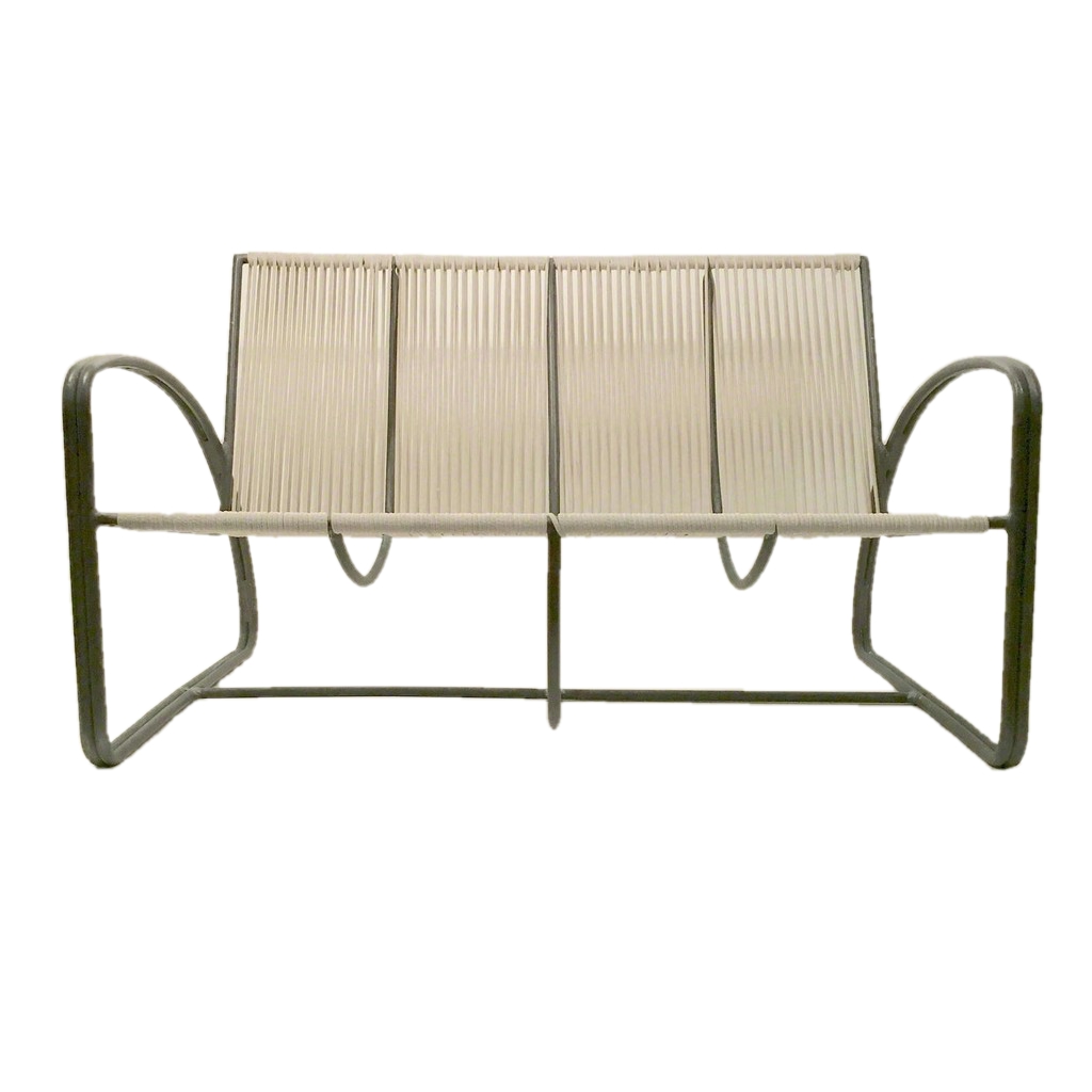 Walter Lamb Rare Bronze Settee $25,000