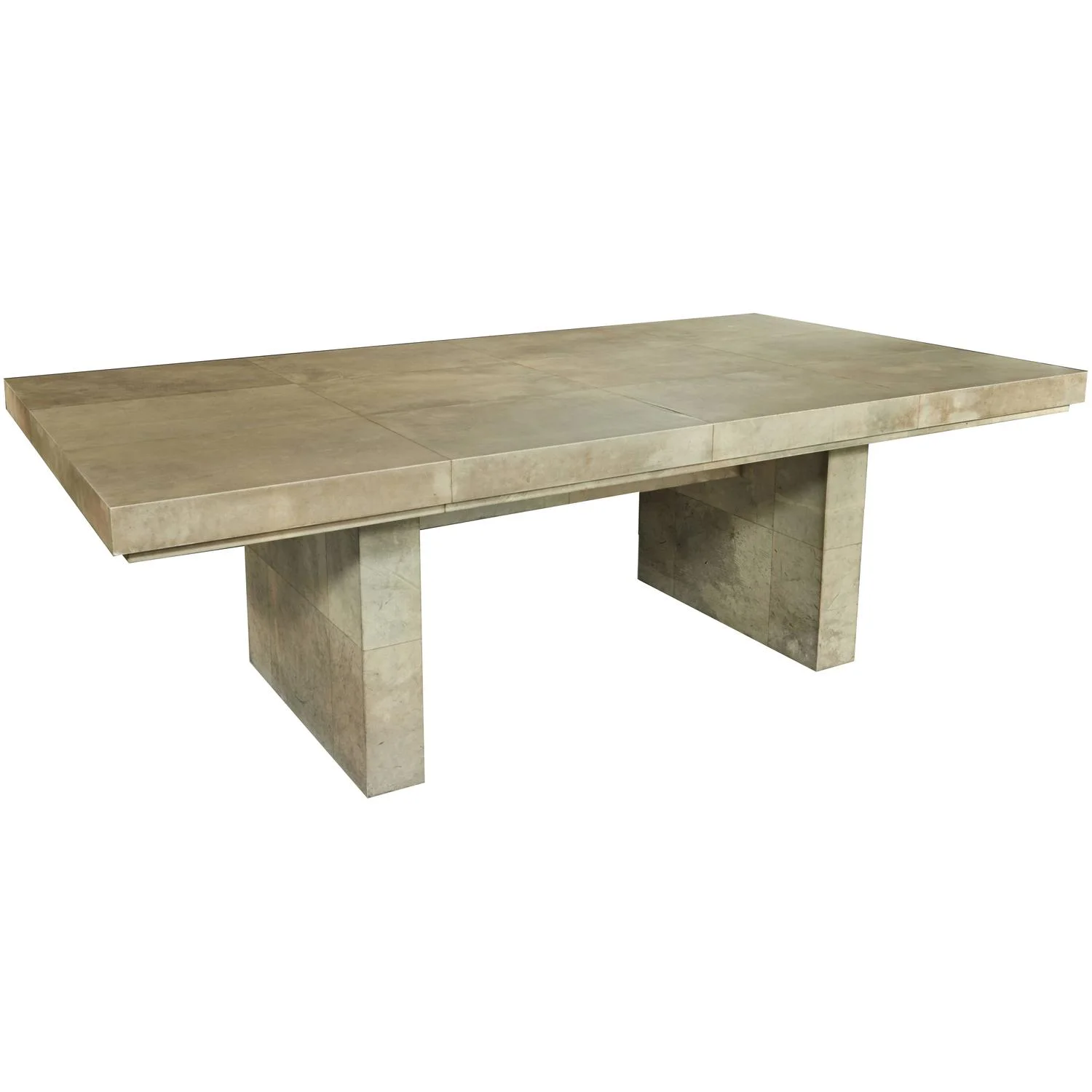 Samuel Marx Parchment Clad Dining Table $85,000