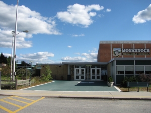 Entrance - monadnock reg. high school