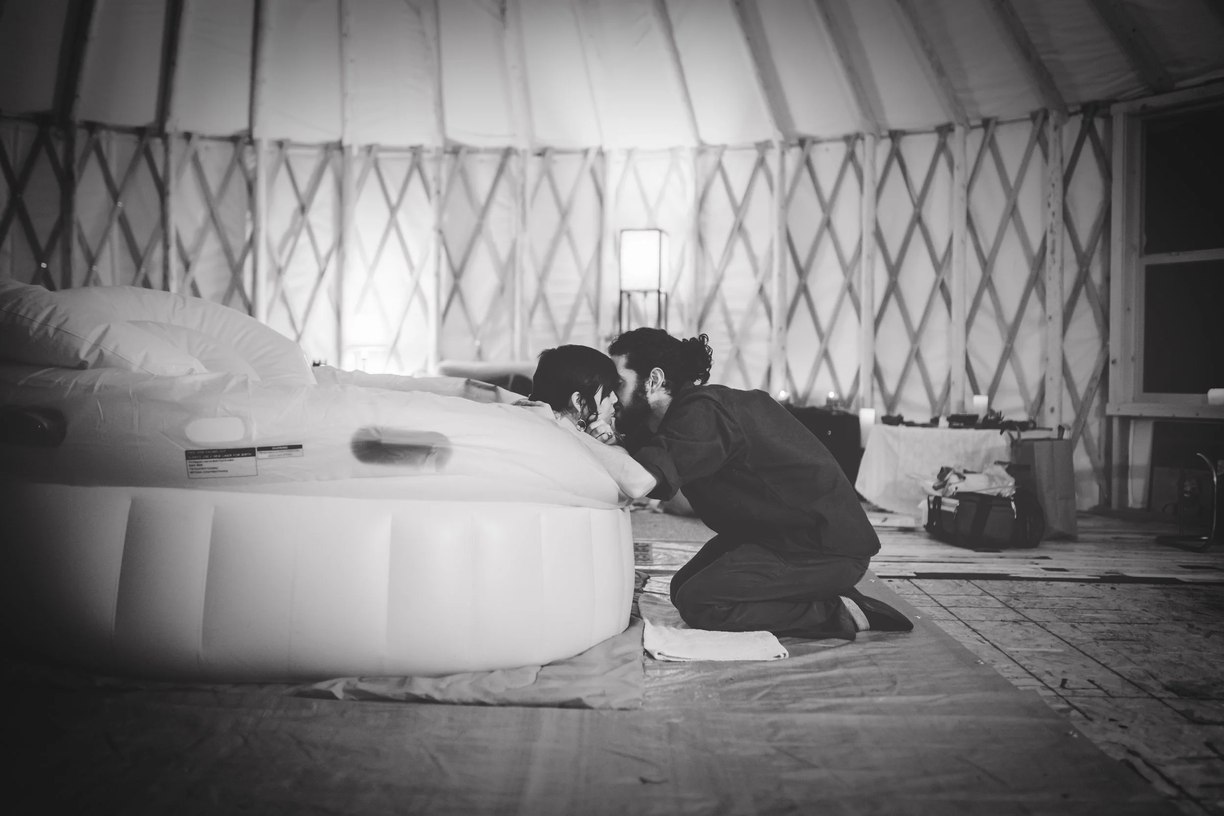 Birth Warrior Primal Birth in a Yurt in Missoula, Montana by Jenna
