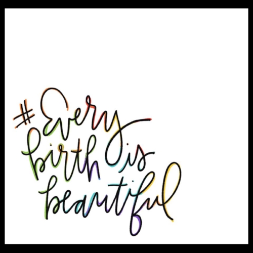 Handwritten graphic by Dear Little One Photography