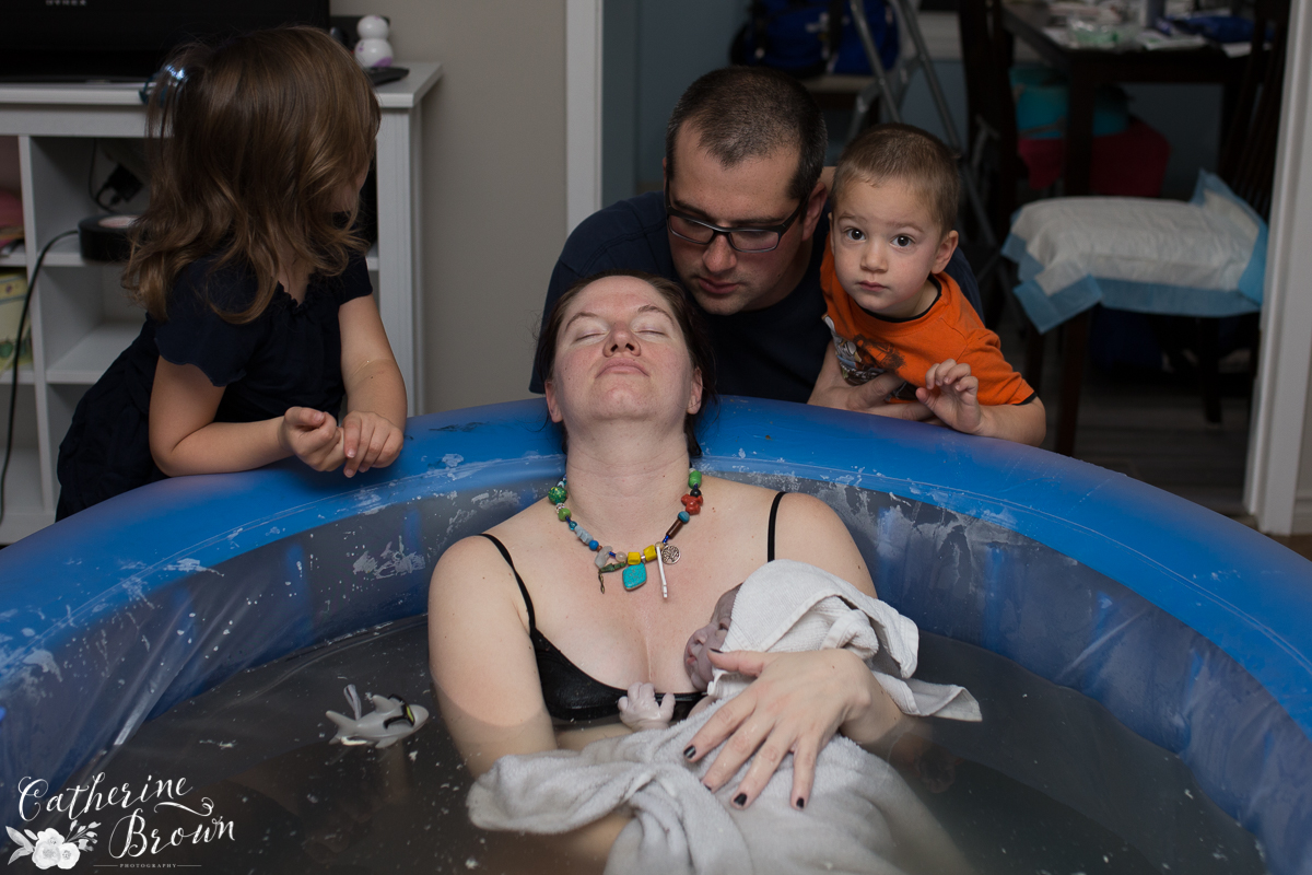 winnipeg water birth photography