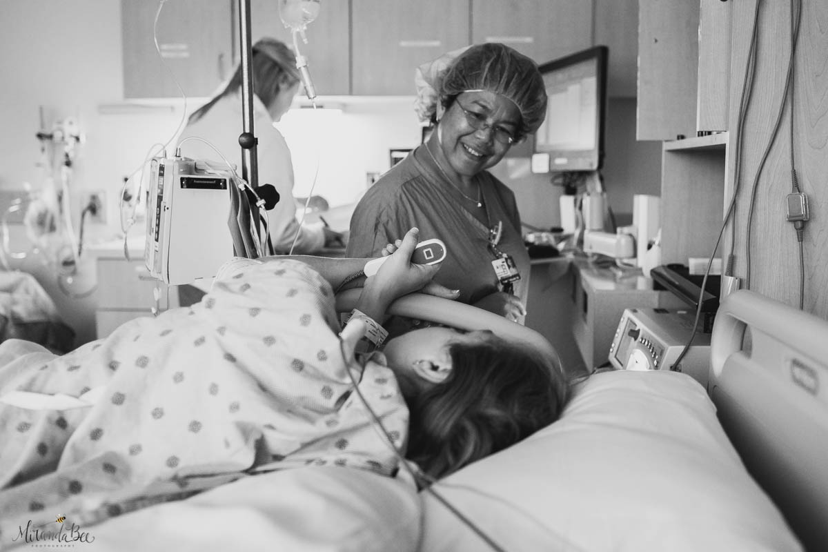 Labor and delivery nurse