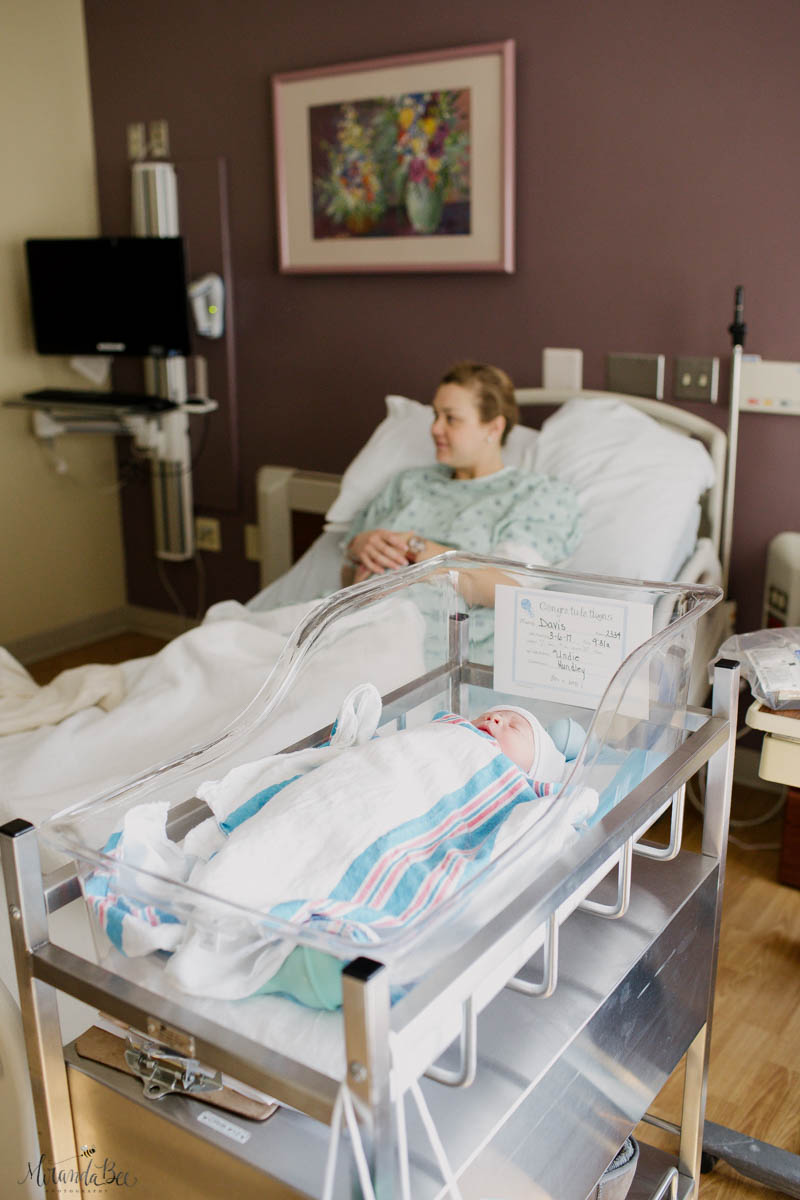 Newborn in hospital