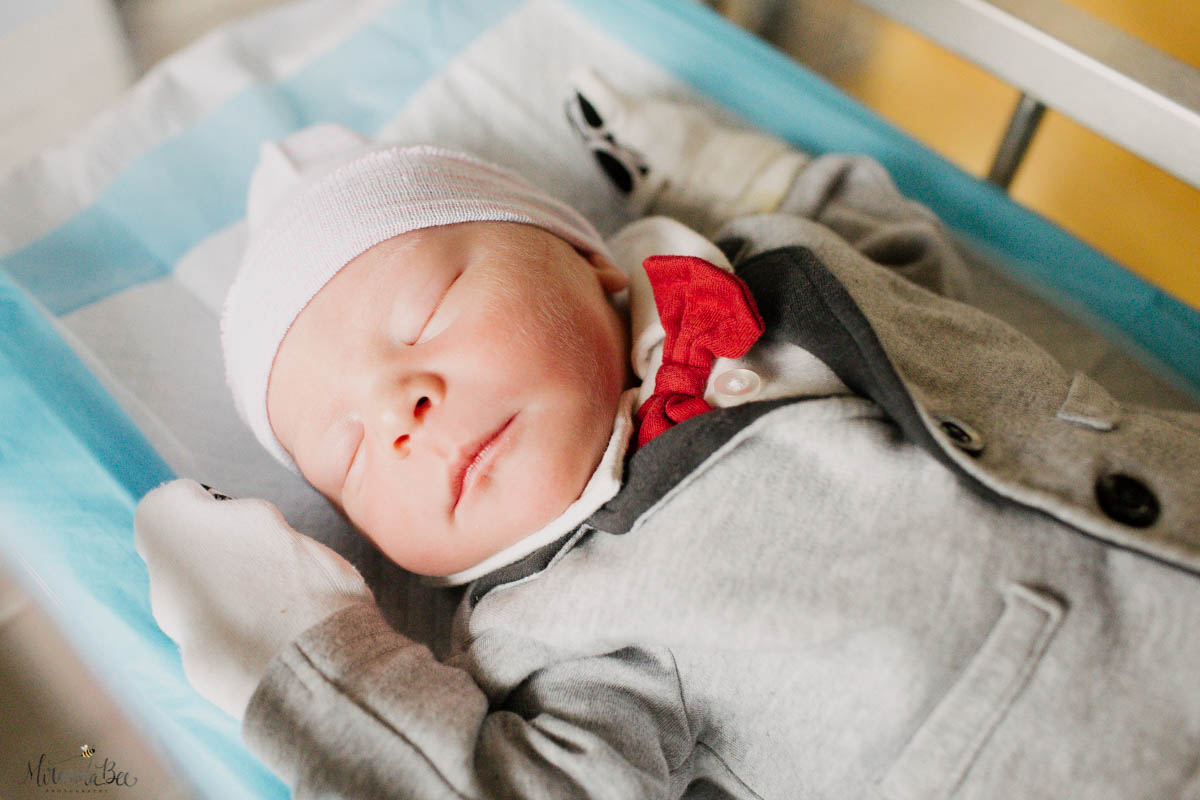 Dapper newborn baby