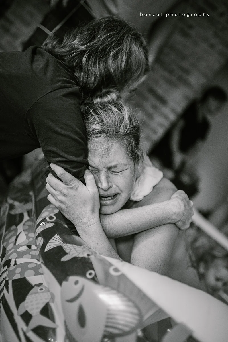Mama in labor