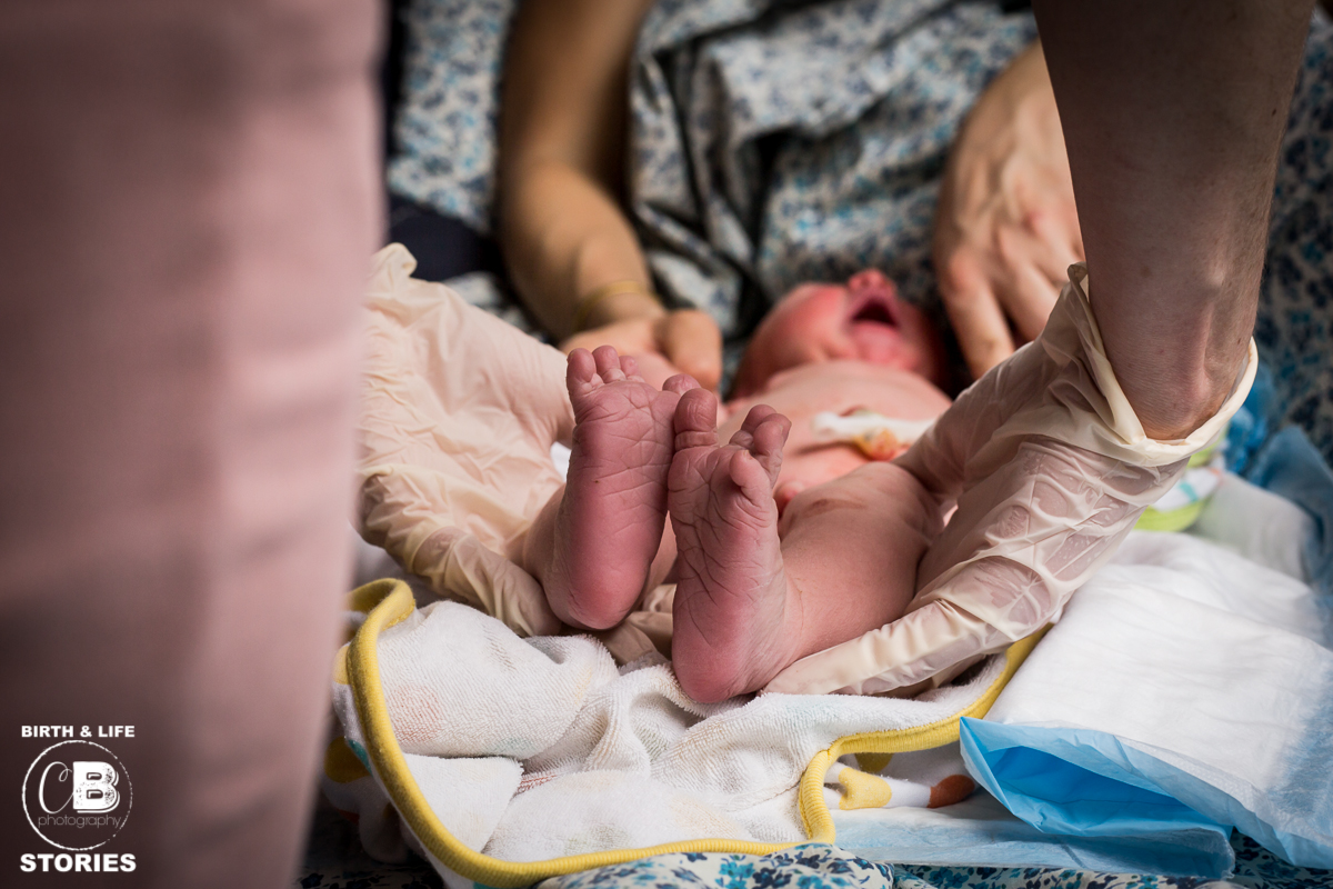 Baby check at homebirth