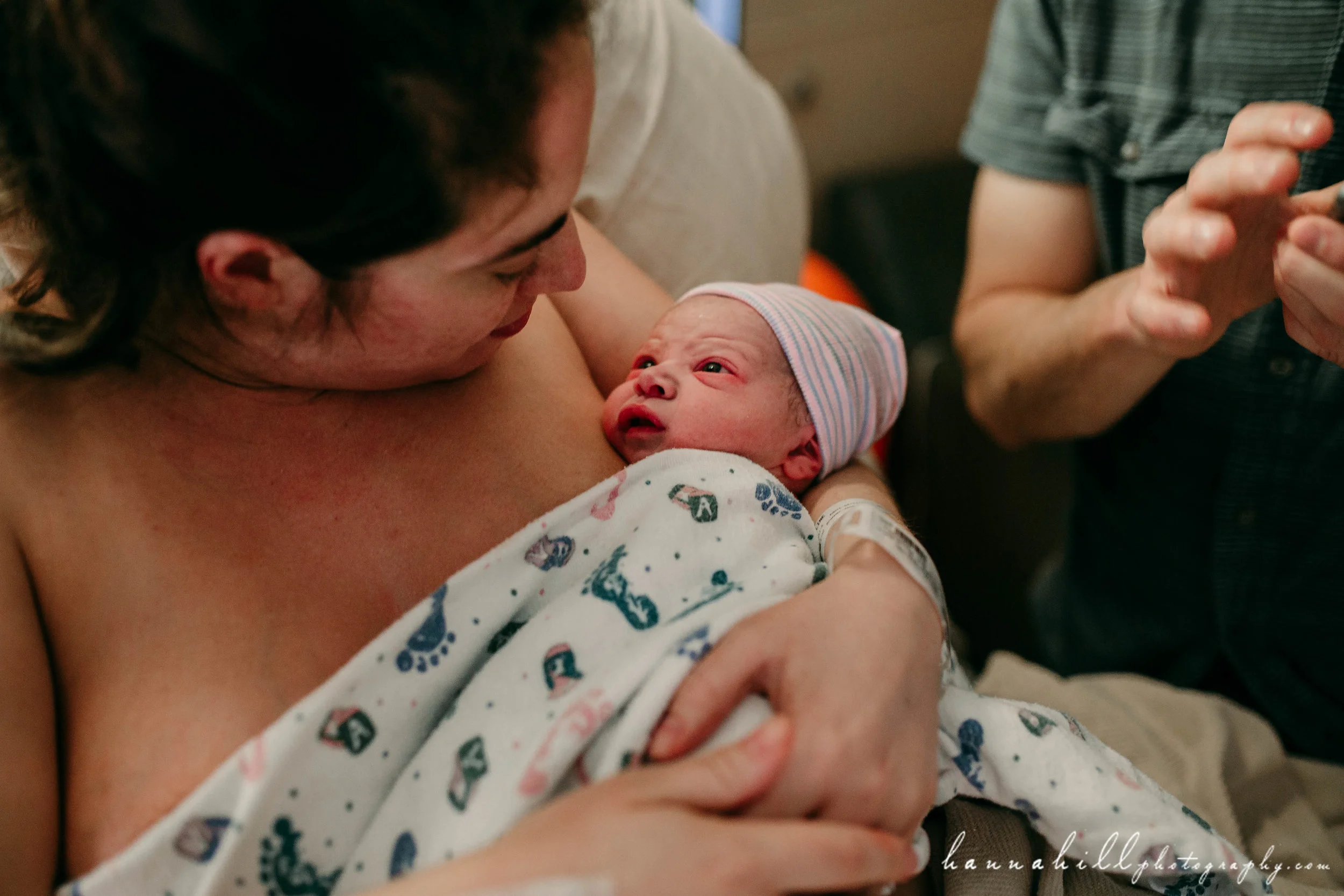 Born in a hospital